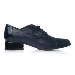 Pantofi piele naturala Parish Bleumarin Buline - sau Orice Culoare